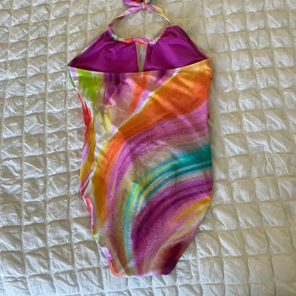 Bleu Rod Beattie tye dye one piece swimsuit - Picture 4 of 8